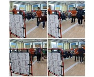 신체활동 프로그램 - 테니스공 던지기게임